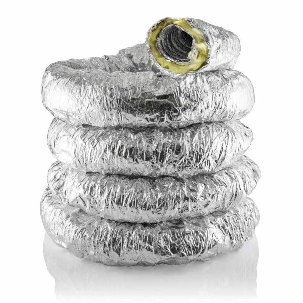 Acoustic Insulated Flexible Aluminium Ducting