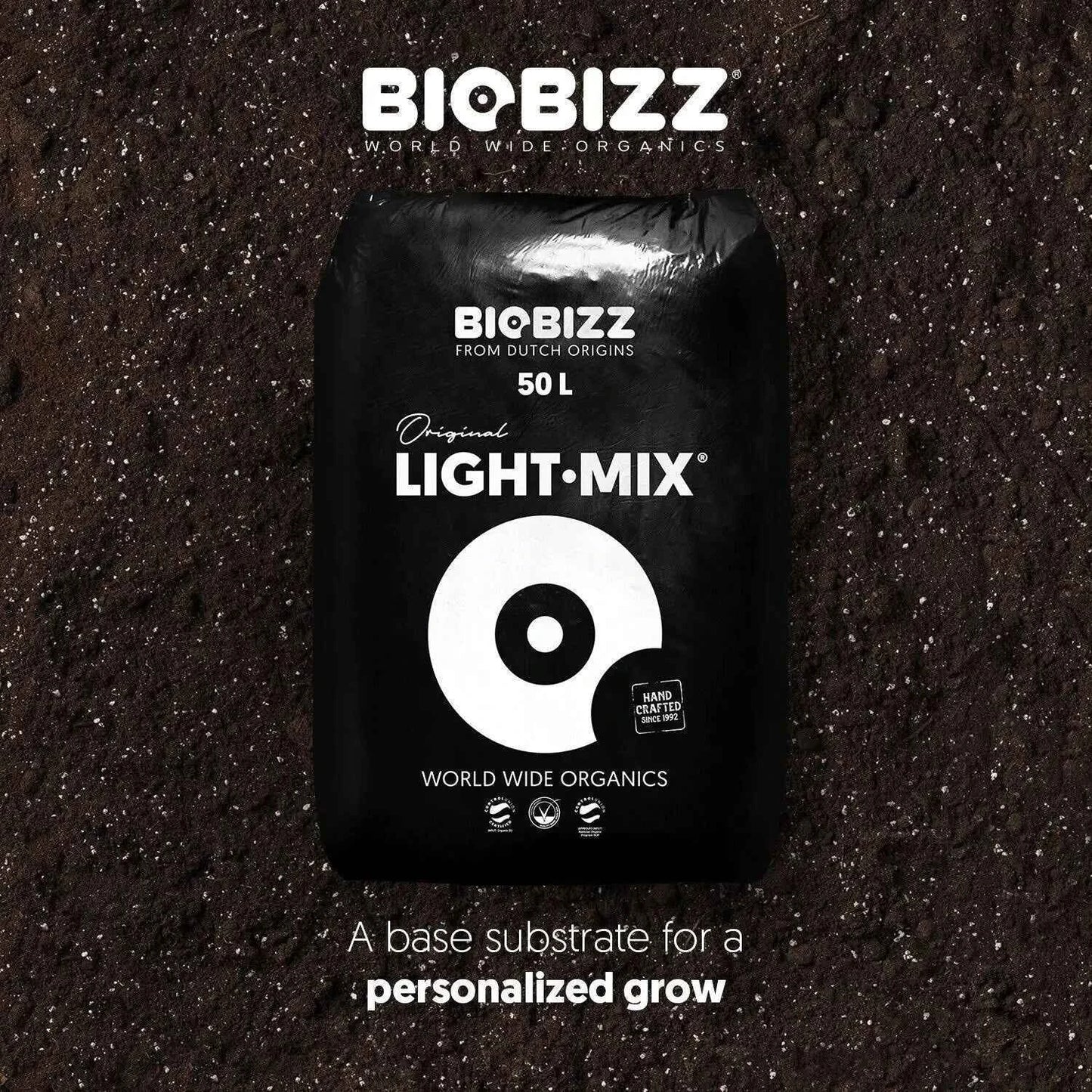 BioBizz Light Mix – 50 Litre