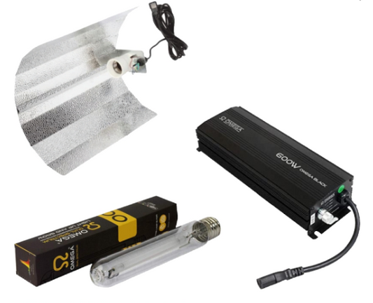 600w Omega Digital Kit – Standard Reflector