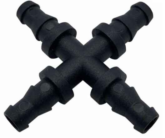 Autopot 9mm X-Cross Connector – Bradford Hydroponics