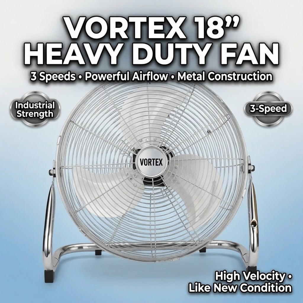 Vortex 18" Heavy Duty Floor Fan