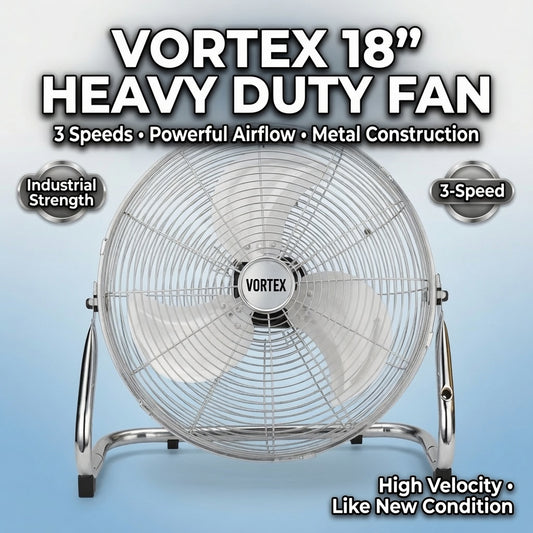 Vortex 18" Heavy Duty Floor Fan