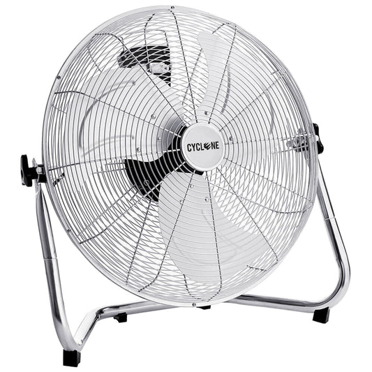 Cyclone Chrome Floor Fan